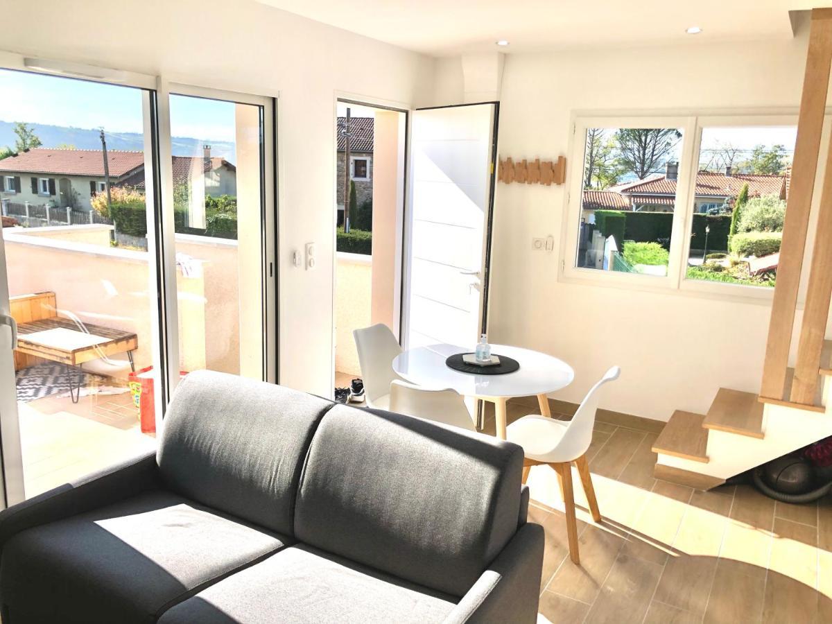 La Parenthese Balneo T2 Cosy De 40M² Avec Terrasse Apartment Ternay  Exterior foto